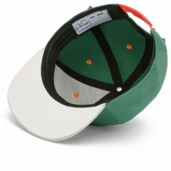 Casquette Visière Plate Mini Captain Coton Bio | Vert