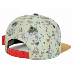 Casquette Visière Plate Moutain Ride Fibres Recyclées | Jaune pâle