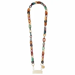 Chaine Longue Ambre 120 cm | Multicolore