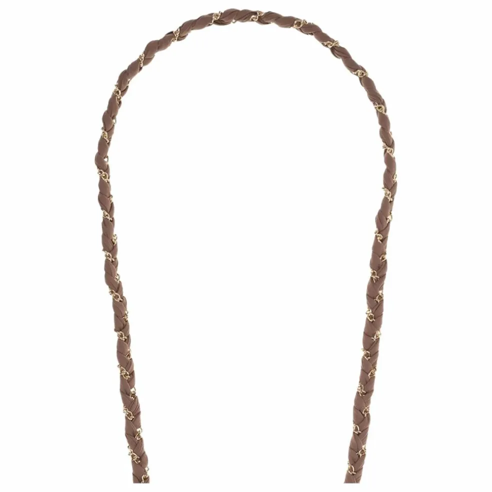 Chaine Longue Doha 120 cm | Marron
