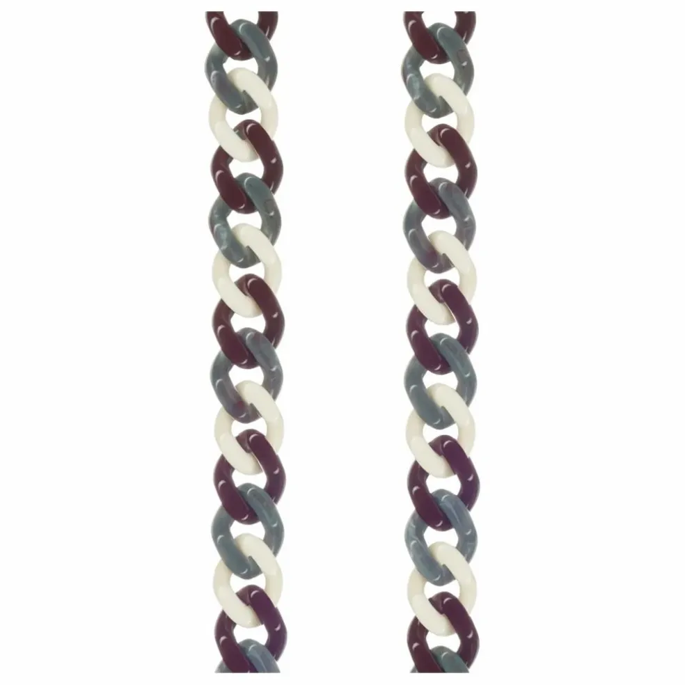 Chaine Longue Gia 120 cm | Bordeaux