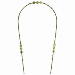 Chaine Longue Iris 120 cm | Kaki