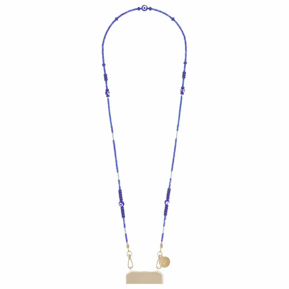 Chaine Longue Leda 120 cm | Bleu