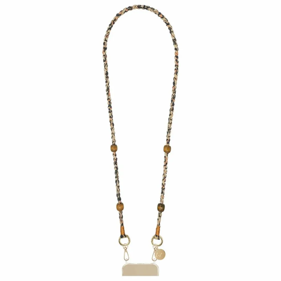 Chaine Longue Leo 120 cm | Marron