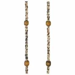 Chaine Longue Leo 120 cm | Marron