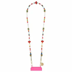 Chaine Longue Poca 100 cm | Multicolore