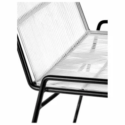 Chaise abaco en métal | Blanc