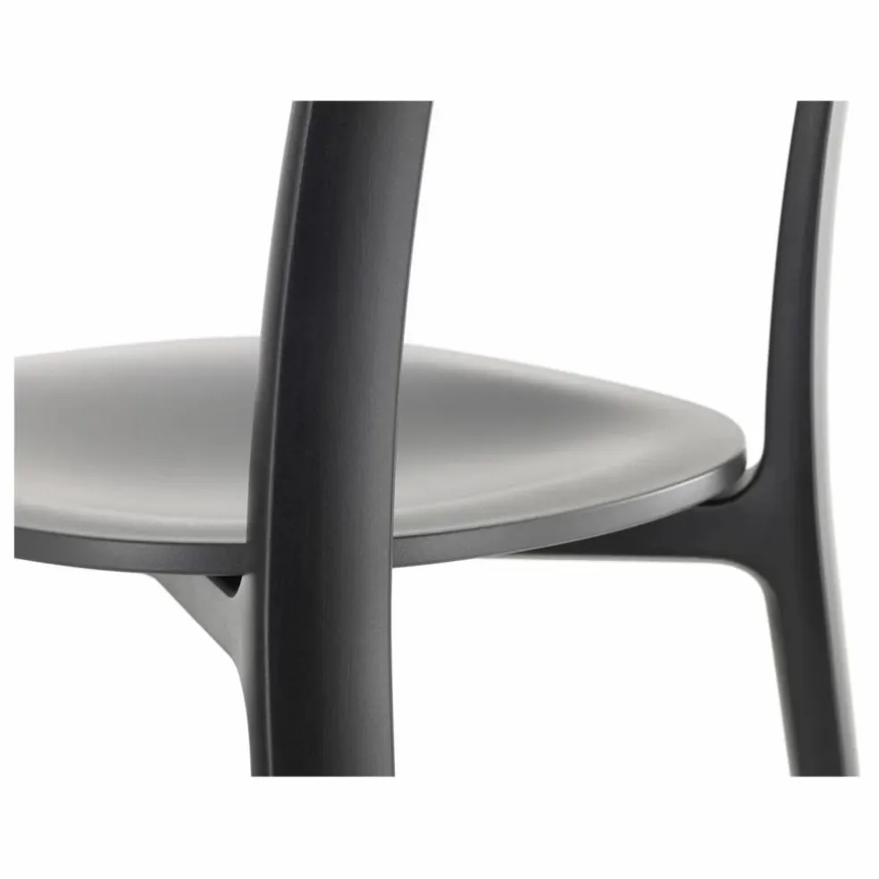 Chaise All plastic - Jasper Morrisson | Gris graphite