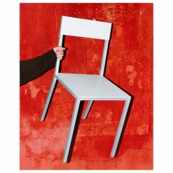 Chaise Alu Chair, Muller Van Severen | Blanc