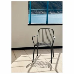 Chaise avec accoudoirs Thorvald SC95, Space Copenhagen | Noir