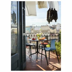 Chaise Bouroullec Belleville plastic | Bleu de mer