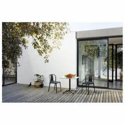 Chaise Bouroullec Belleville plastic | Noir foncé
