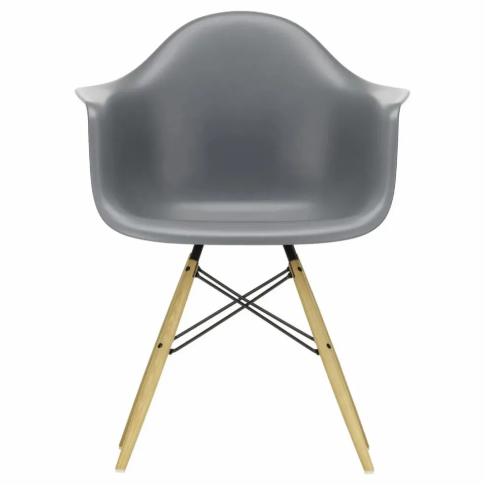 Chaise DAW - piétement érable - Charles & Ray Eames | Granite