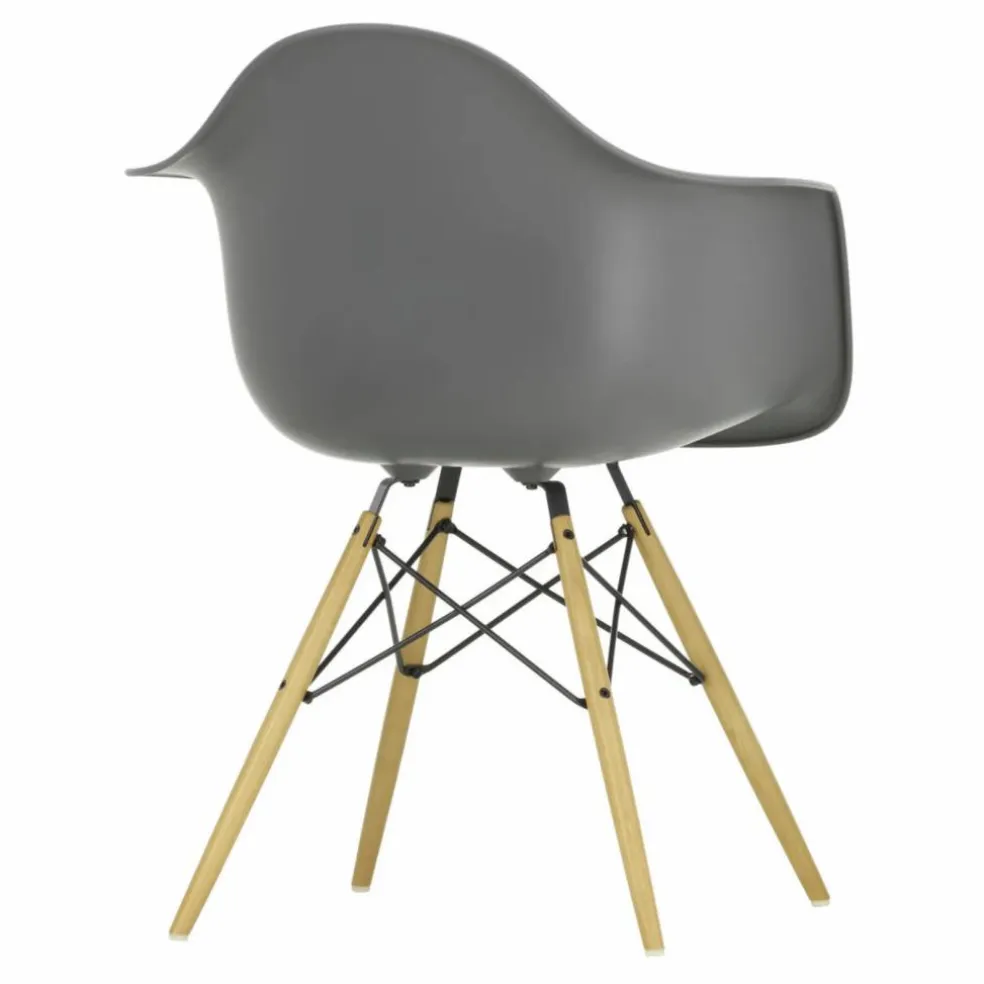 Chaise DAW - piétement érable - Charles & Ray Eames | Granite
