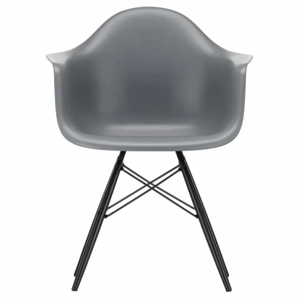 Chaise DAW - piétement érable - Charles & Ray Eames | Granite