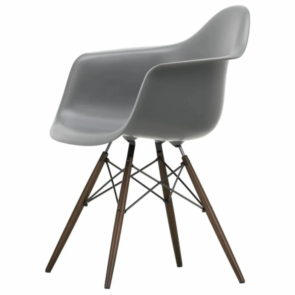 Chaise DAW - piétement érable - Charles & Ray Eames | Granite