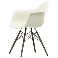 Chaise DAW - piétement érable - Charles & Ray Eames | Gris galet
