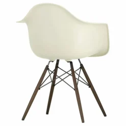 Chaise DAW - piétement érable - Charles & Ray Eames | Gris galet