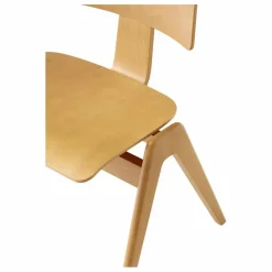 Chaise Daystack RD1, Robin Day | Hêtre