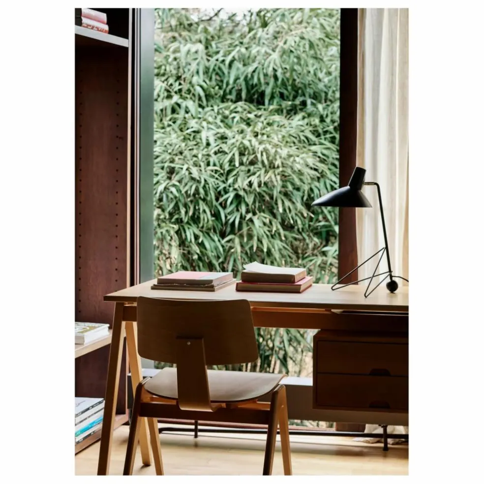 Chaise Daystack RD1, Robin Day | Hêtre