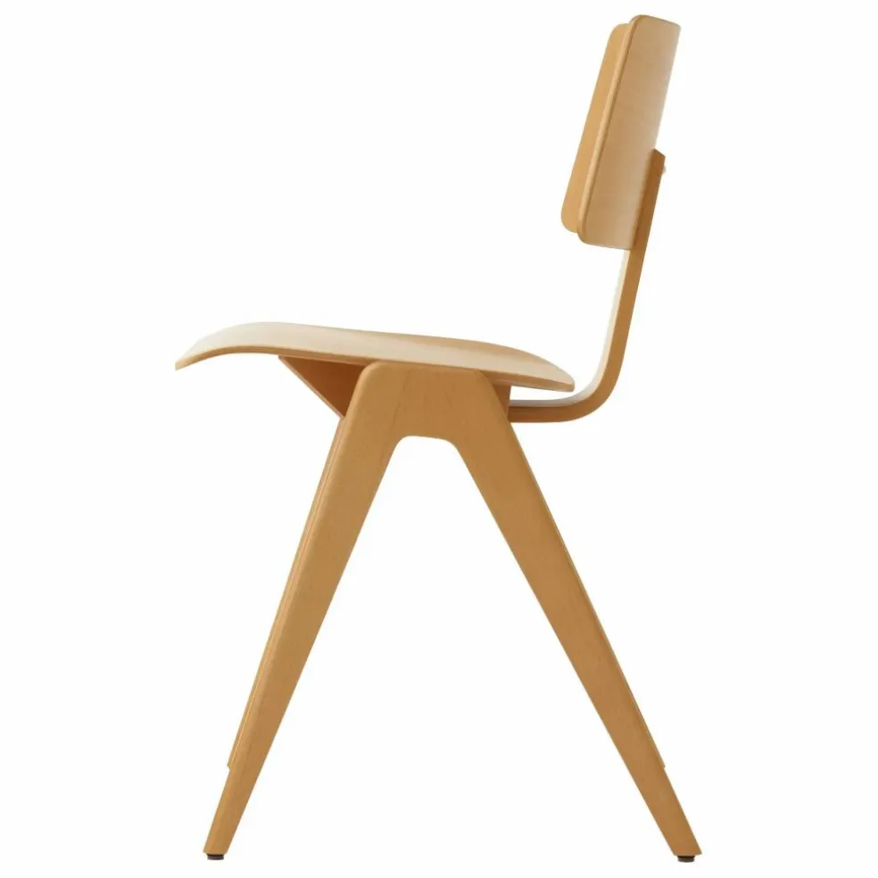 Chaise Daystack RD1, Robin Day | Hêtre