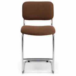 Chaise de bar Classica en feutre | Brique