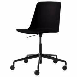 Chaise de bureau Rely HW28, piètement noir - Hee Weeling | Noir