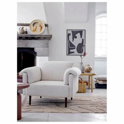 Chaise de salon Chesham | Blanc