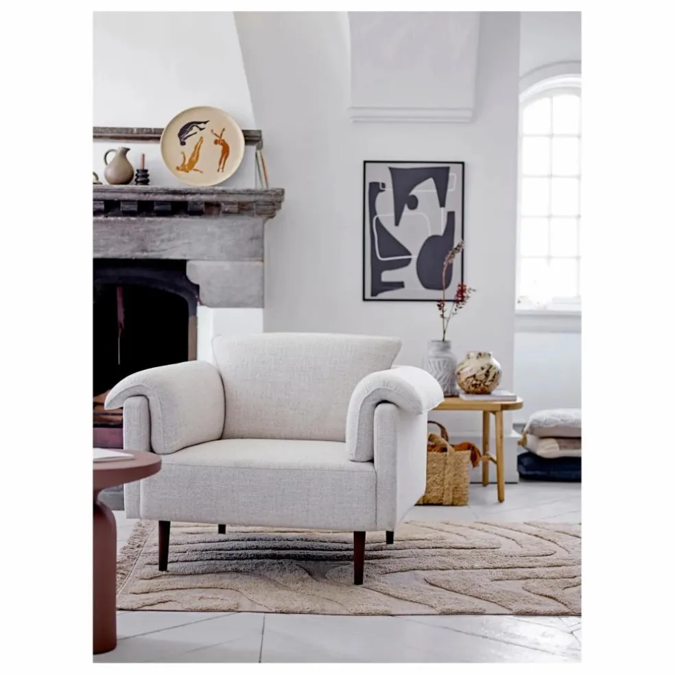 Chaise de salon Chesham | Blanc