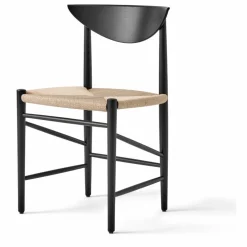 Chaise Drawn HM3 en bois | Chêne noir