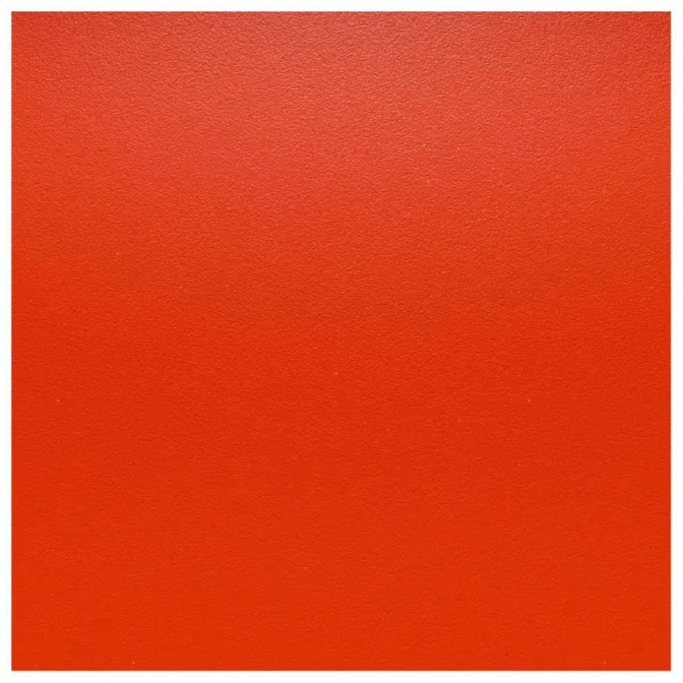 Chaise DSR Plastic - piètement Chromé - Charles & Ray Eames | Rouge coquelicot