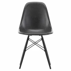 Chaise DSW Fiberglass - piètement en érable - Charles & Ray Eames | Eames Elephant Hide Grey