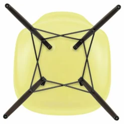 Chaise DSW plastic - piètement érable - Charles & Ray Eames | Jaune citron
