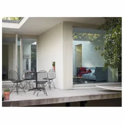 Chaise Eames wire DKR piètement epoxy | Basic Dark