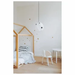 Chaise en chêne Souris | Blanc