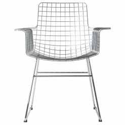 Chaise en métal | Chromé