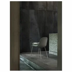 Chaise Fiber en plastique recyclé | Gris