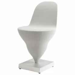 Chaise Gelato piètement brut- Jean-Baptiste Fastrez | Ecru