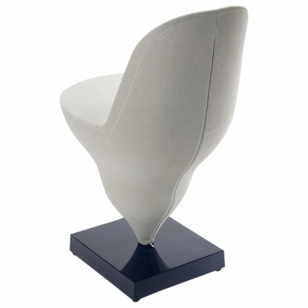 Chaise Gelato piètement marine - Jean-Baptiste Fastrez | Ecru