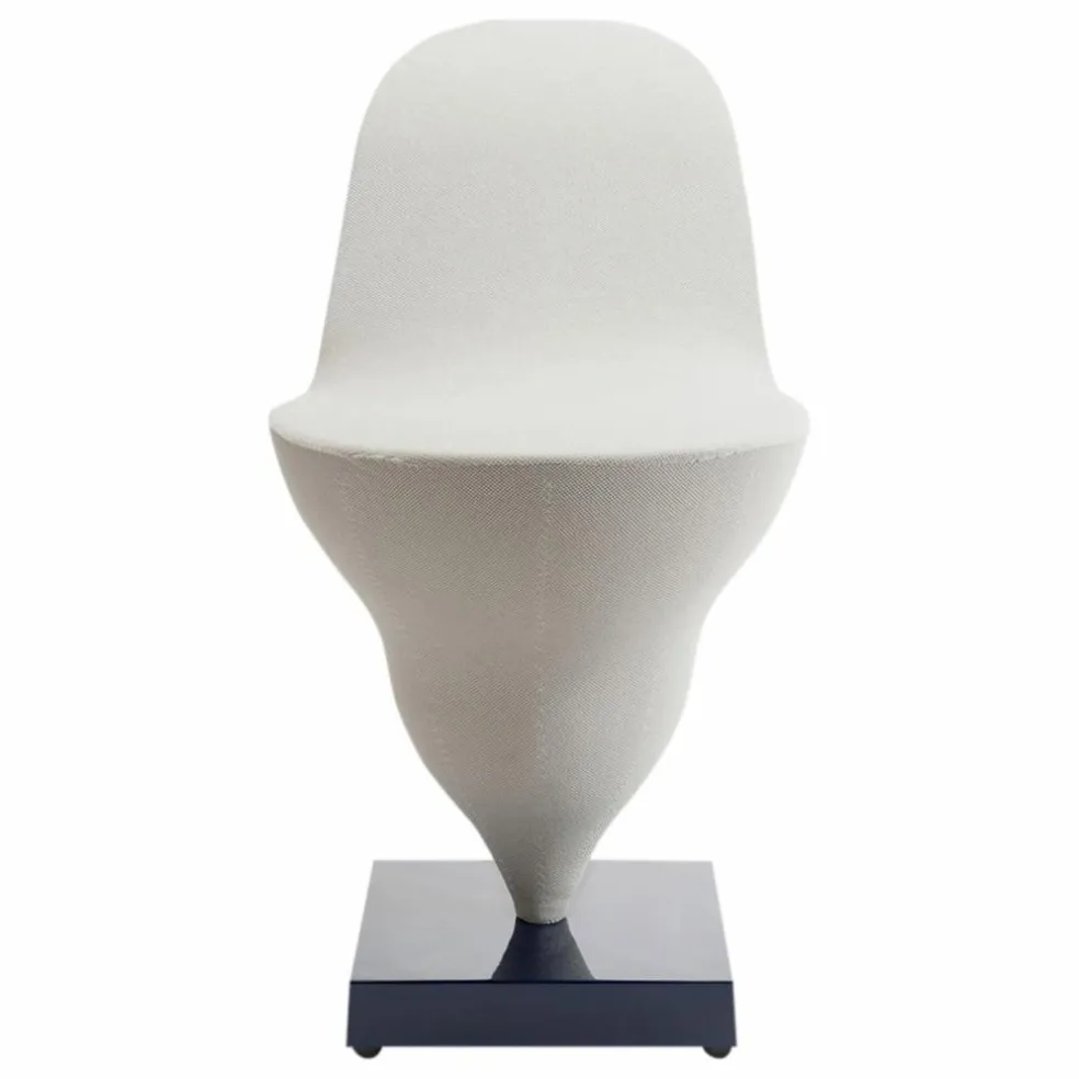 Chaise Gelato piètement marine - Jean-Baptiste Fastrez | Ecru
