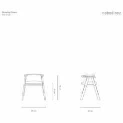 Chaise Growing Green | Rouge