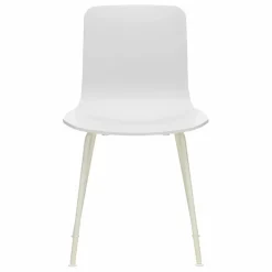 Chaise Hal RE tube - Jasper Morrison | Blanc coton
