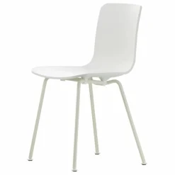 Chaise Hal RE tube - Jasper Morrison | Blanc coton