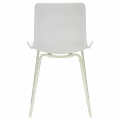 Chaise Hal RE tube - Jasper Morrison | Blanc coton