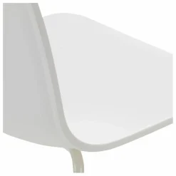 Chaise Hal RE tube - Jasper Morrison | Blanc coton