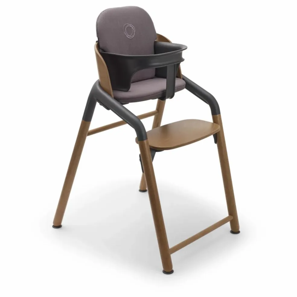 Chaise haute Bugaboo Giraffe | Bois foncé