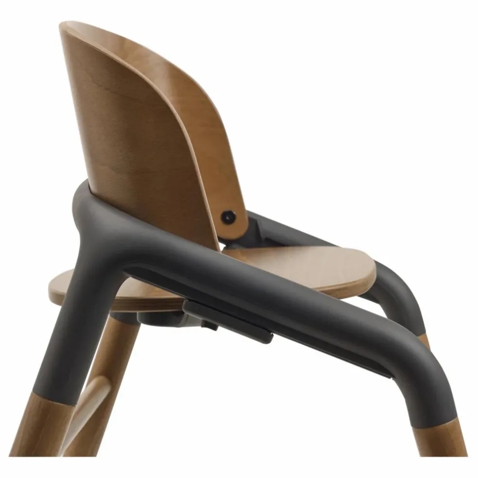 Chaise haute Bugaboo Giraffe | Bois foncé