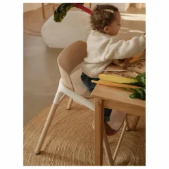 Chaise haute Bugaboo Giraffe | Bois clair