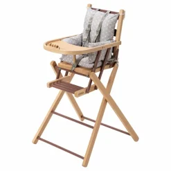 Chaise haute extra-pliante Sarah | Vieux Rose