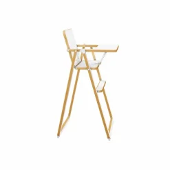 Chaise haute Supaflat | Blanc